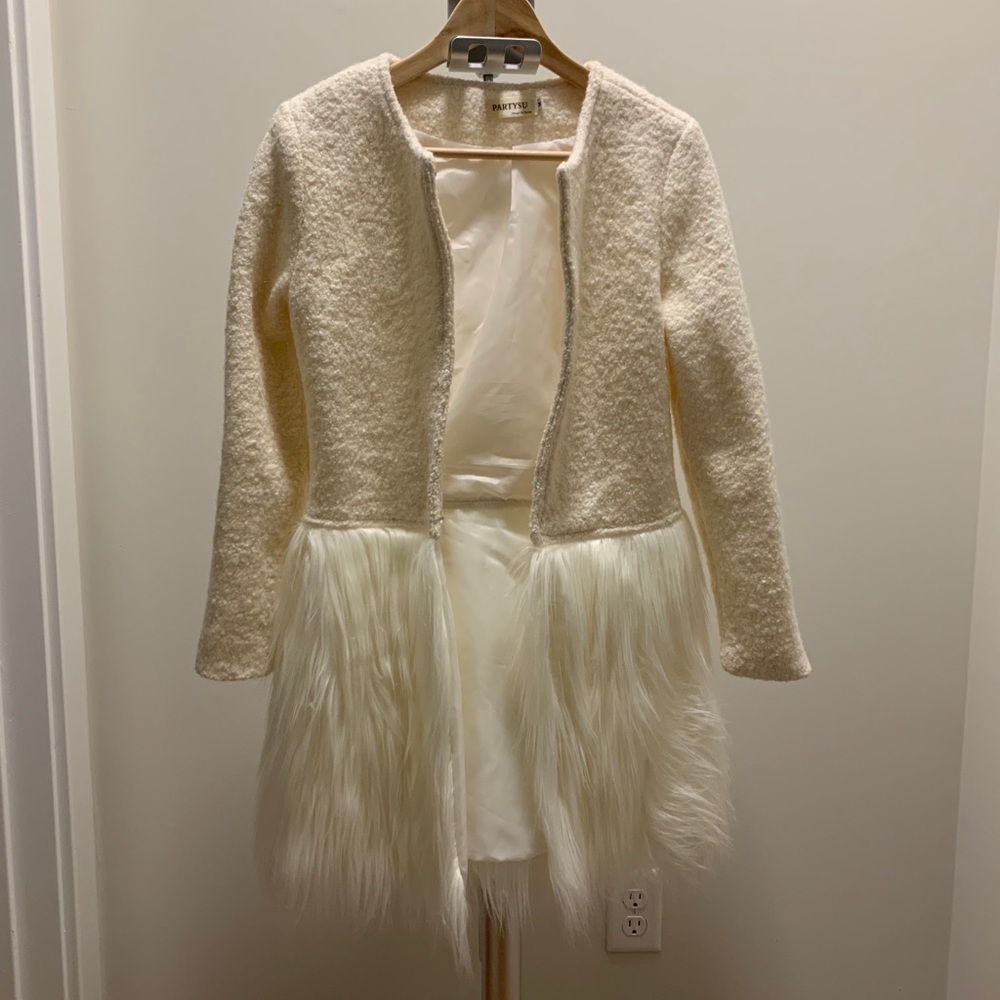 White Fur Coat